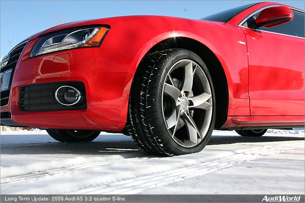 Long Term Update: 2009 Audi A5 3.2 quattro S-line - (Non) Winter Tire Dilemma
