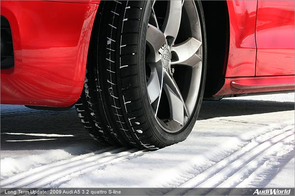 Long Term Update: 2009 Audi A5 3.2 quattro S-line - (Non) Winter Tire Dilemma