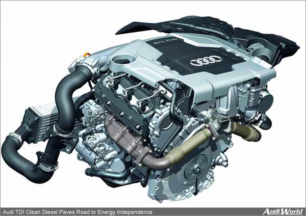 Audi TDI Clean Diesel Paves Road to Energy Independence