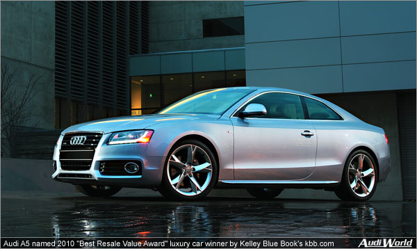 Audi A5 named 2010 