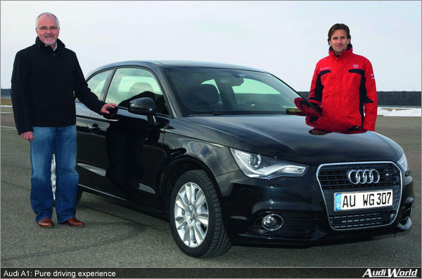 Audi A1: Pure driving experience