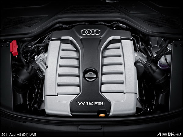 2011 Audi A8 (D4) NWB + LWB Quick Reference Guide