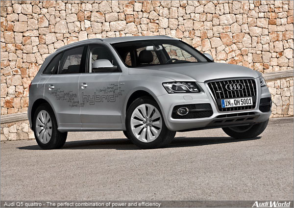 Audi Q5 hybrid quattro - The perfect combination of power and efficiency
