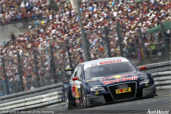 Audi aims to also win at the Norisring