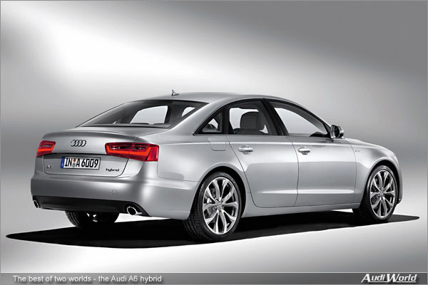 The best of two worlds - the Audi A6 hybrid