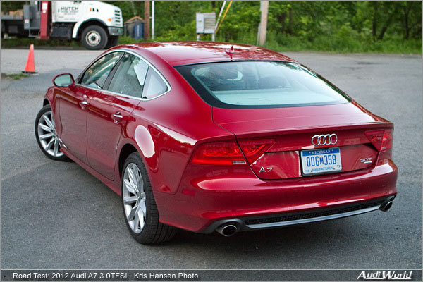 Road Test: 2012 Audi A7 3.0TFSI