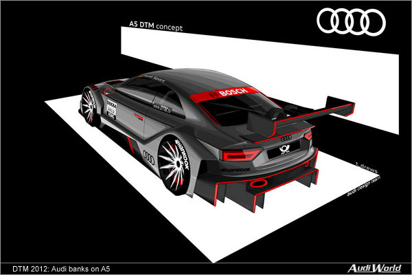 DTM 2012: Audi banks on A5