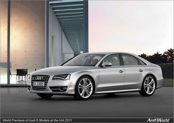 World Premiere of Audi S Models at the IAA 2011