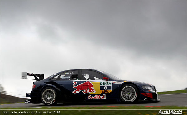 60th pole position for Audi in the DTM - Quotes Comments after qualifying
