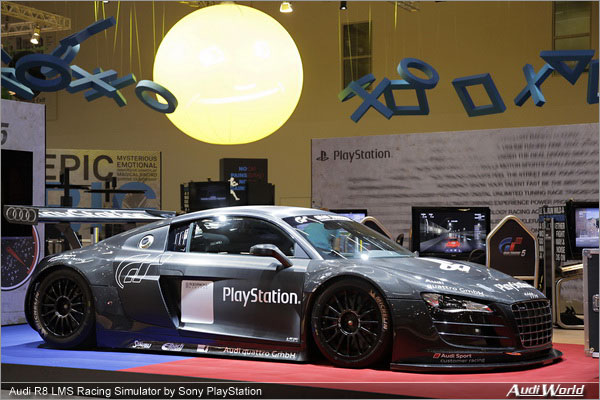 Audi R8 LMS Racing Simulator by Sony PlayStation