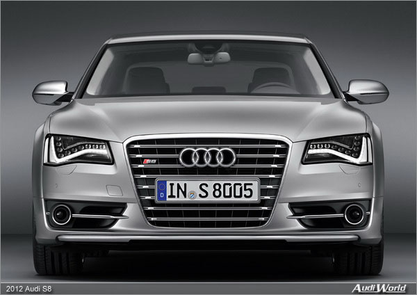 The Audi S8 - luxurious sportiness