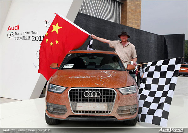Audi Q3 Trans China Tour 2011 successfully reaches finish line