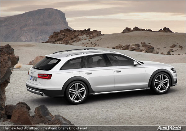 The new Audi A6 allroad - the Avant for any kind of road