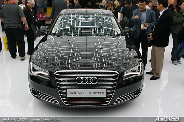 CES 2012 - Audi technology, current and future