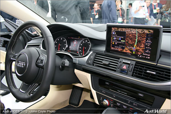 CES 2012 - Audi technology, current and future