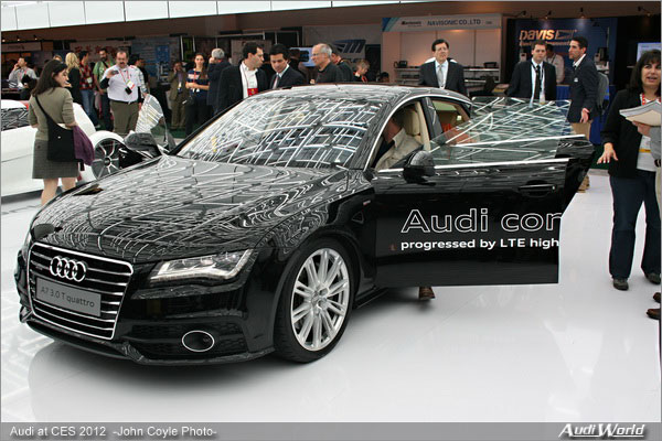 Audi at the CES 2012