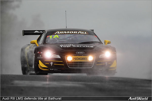 Audi R8 LMS defends title at Bathurst
