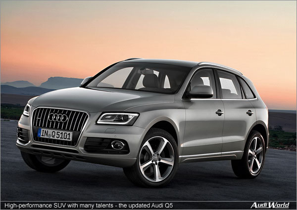 High-performance SUV with many talents - the updated   Audi Q5