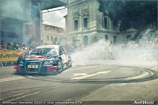 Motorsport Newsletter 20/2012: Graz welcomes the DTM