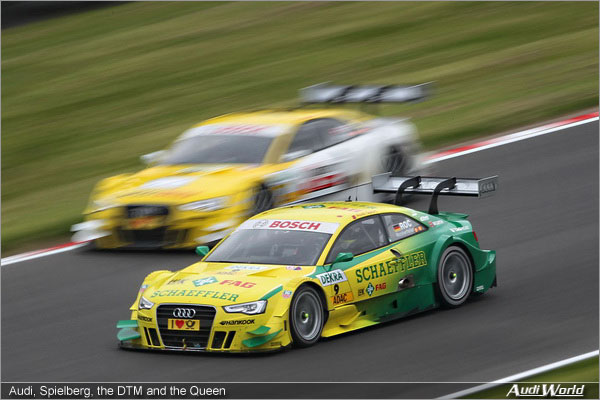 Audi, Spielberg, the DTM and the Queen