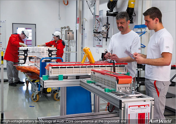 High-voltage battery technology at Audi: Core competence at the Ingolstadt site