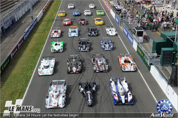 2012 Le Mans 24 Hours Let the festivities begin!