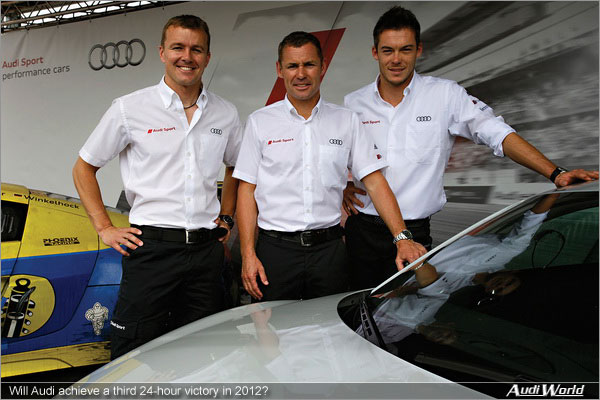 Will Audi achieve a third 24-hour victory in 2012?