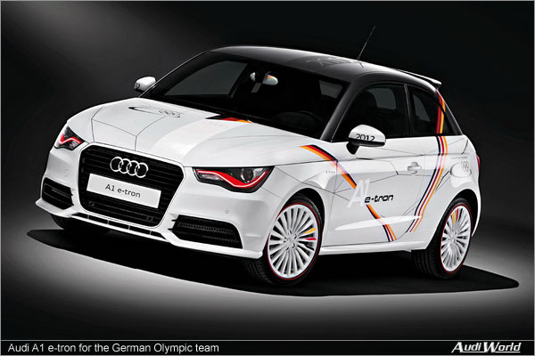 Audi A1 e-tron for the German Olympic team