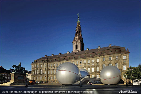Audi Sphere in Copenhagen: experience tomorrow's technology firsthand