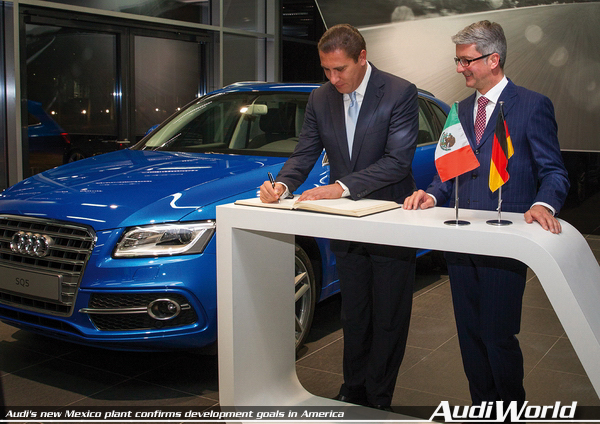 Audi's new Puebla Mexico plant confirms development goals in America