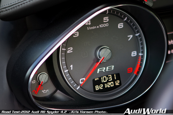 Road Test: 2012 Audi R8 4.2 Spyder R tronic