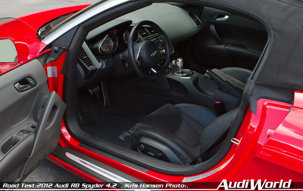 Road Test: 2012 Audi R8 4.2 Spyder R tronic