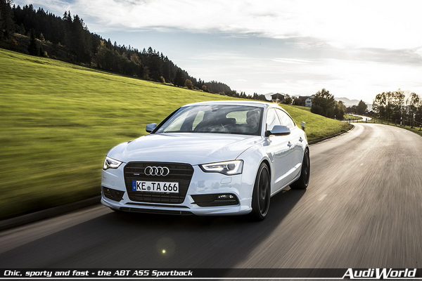 Chic, sporty and fast - the ABT AS5  Sportback