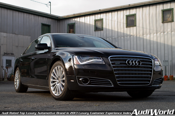 Audi Rated Top Luxury Automotive Brand in 2013 Luxury Customer Experience Index