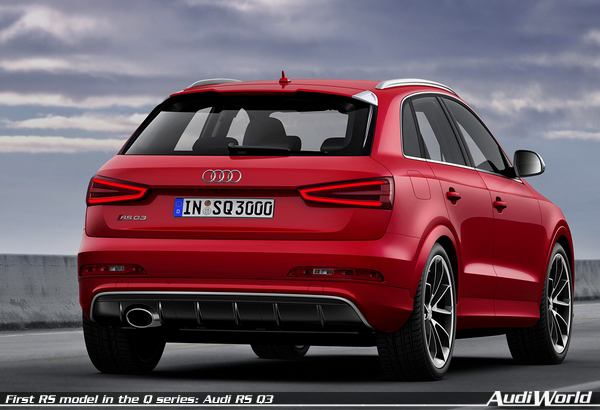 First RS model in the Q series: Audi RS Q3
