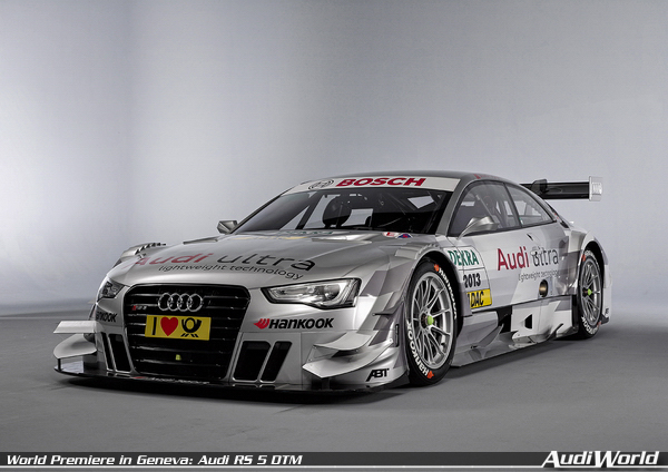 World Premiere in Geneva: Audi RS 5 DTM