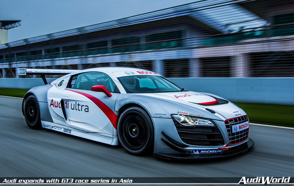 Audi expands with GT3 race series in Asia