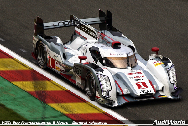 WEC: Spa-Francorchamps 6 Hours - General rehearsal