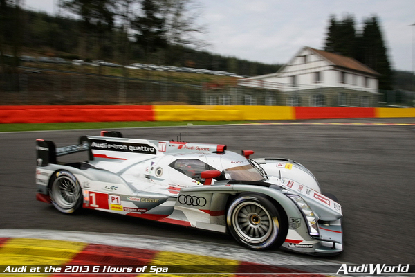 Audi at the 2013 6 Hours of Spa