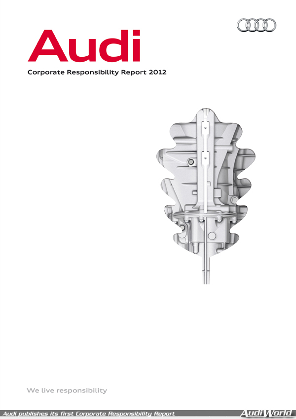 Audi publishes its first Corporate Responsibility Report