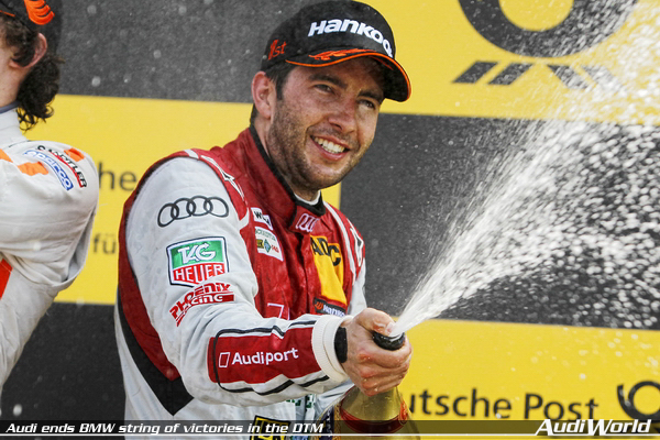 Audi ends BMW string of victories in the DTM - Plus quotes