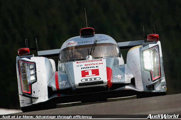 Audi at Le Mans: Advantage through efficiency