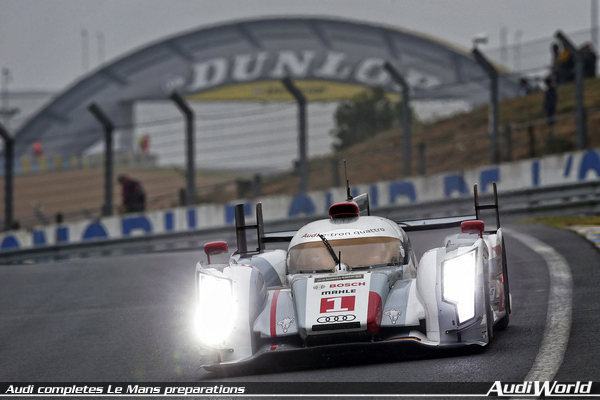 Audi completes Le Mans preparations