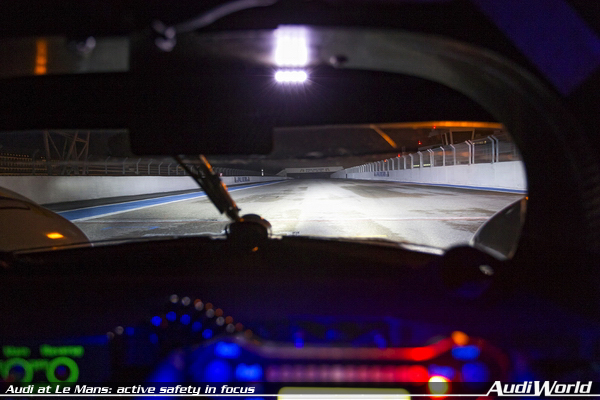 Audi at Le Mans: active safety in focus