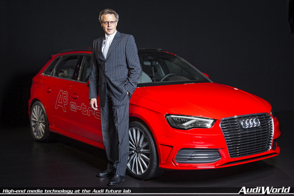 High-end media technology at the Audi future lab