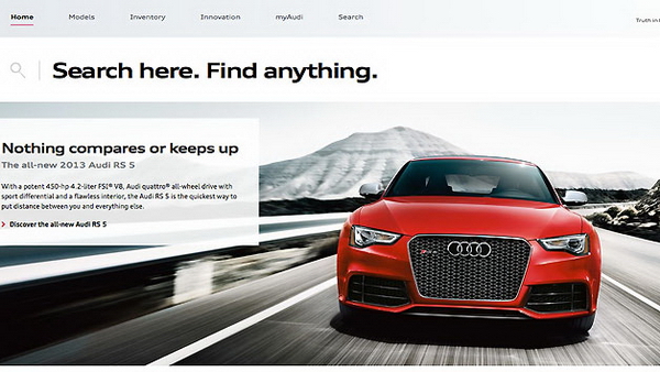 Audi unveils redesigned AudiUSA.com for enhanced customer experience