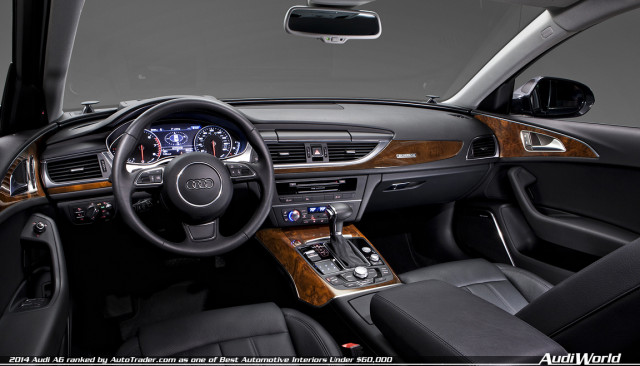 2014 Audi A6 ranked by AutoTrader.com as one of Best Automotive Interiors Under $60,000