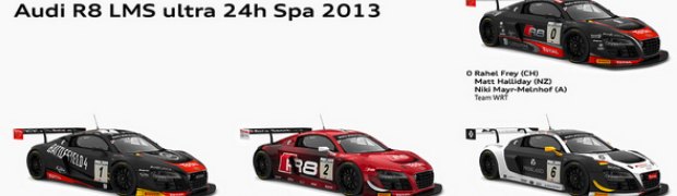 Audi teams aim for third victory at Spa