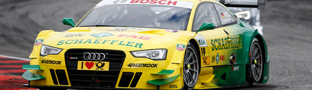 All eight Audi RS 5 DTM cars in the top ten