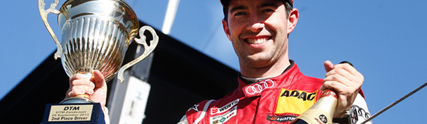 The 2013 DTM Champion drives an Audi